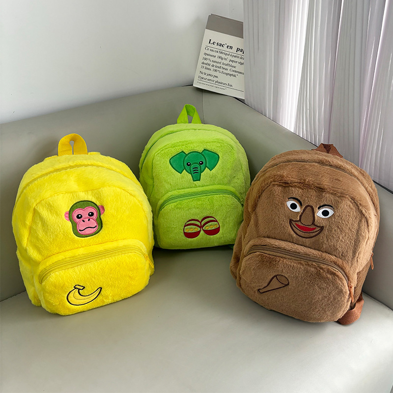新款卡通山海经动物双肩背包儿童小学生双肩包可爱学生包源头厂家|undefined