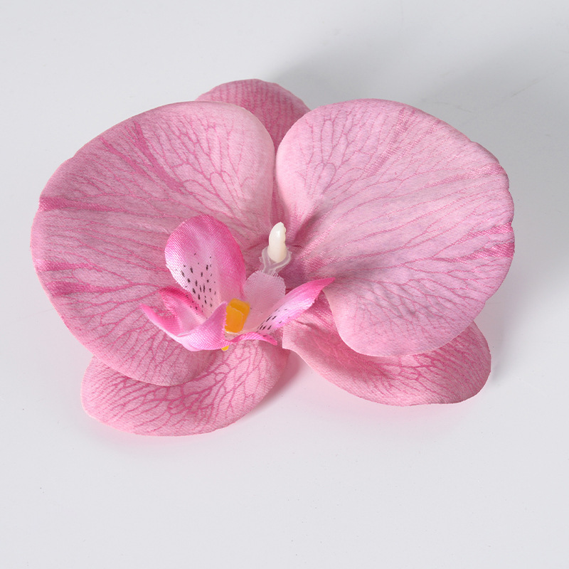 シミュレーションフィルム胡蝶蘭花頭花弁シミュレーション花アクセサリーヘアピンdiy手作りウェディングドレス装飾|undefined