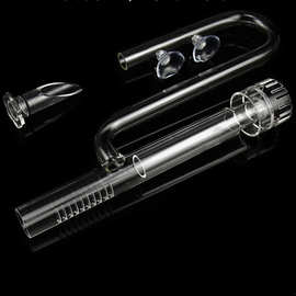 水族器材除油膜进水口水草缸玻璃进出水口过滤桶搭配玻璃进出水口