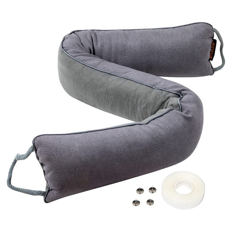 Transfronterizo dedicado para Amazon productos populares costura de la puerta a prueba de viento a prueba de insectos aislamiento acústico tira aislante puerta deflector inferior suministro directo de fábrica