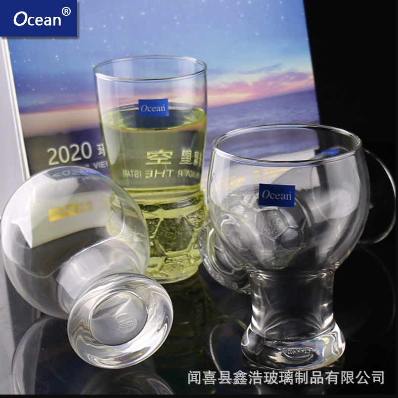 Детский жир Тайский океан Интернет знаменитость рука держит пивная кружка Талия плотная кружка молочный коктейль Мохито современное простое стекло