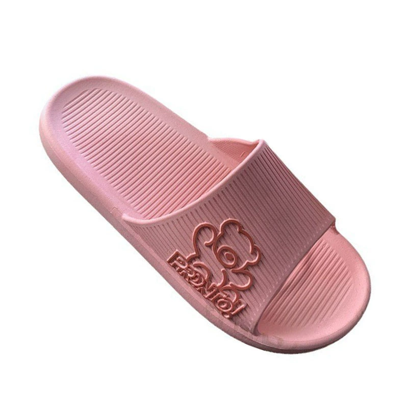Summer comfortable soft slippers for bath, for beloved, soft sole