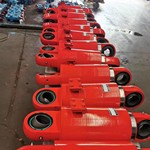 液压油缸厂双耳式液压缸200吨伸缩升降式前法兰式工程重型油缸