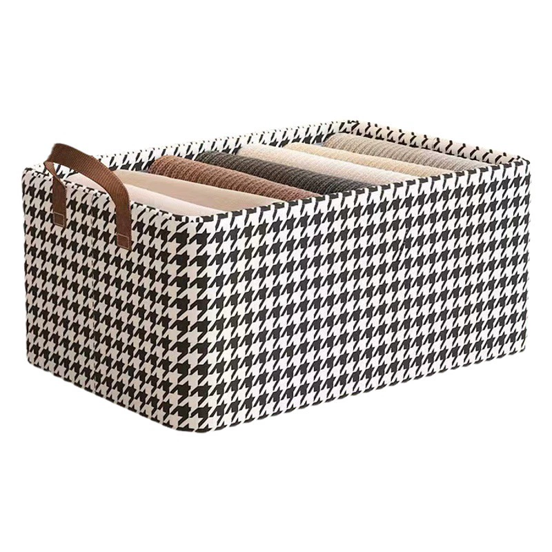 Гусиная лапка толстый стальной каркас одежда брюки ящик для хранения складной ящик для хранения домашний гардероб отделочная коробка оптом