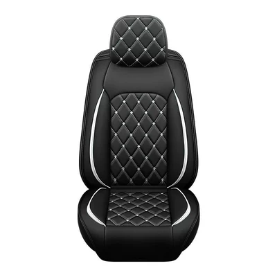Four Seasons Pad seat cover supports a generation - black-and-white-single-seat-general