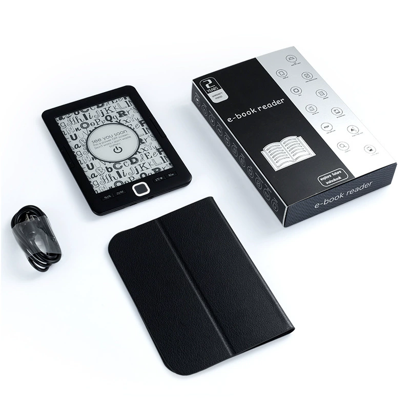 Электронная книга BK6033 — E Ink с подсветкой, 8 ГБ или 16 ГБ, чёрная