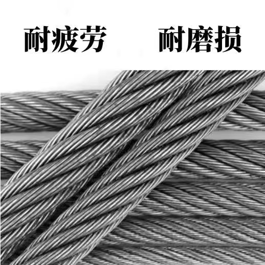 电梯麻芯钢丝绳限速器主机曳引维保低速高速6mm8mm10mm12mm13镀锌