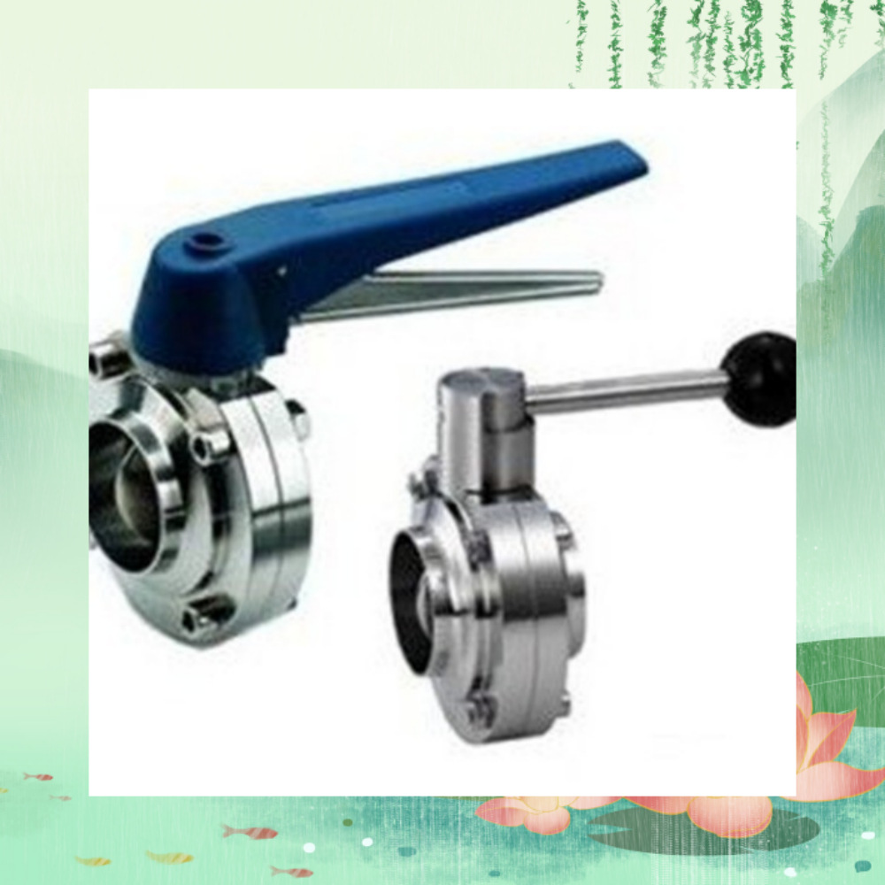 D61X-10P不锈钢手动焊接蝶阀 卫生级/食品级蝶阀 304 316L蝶阀