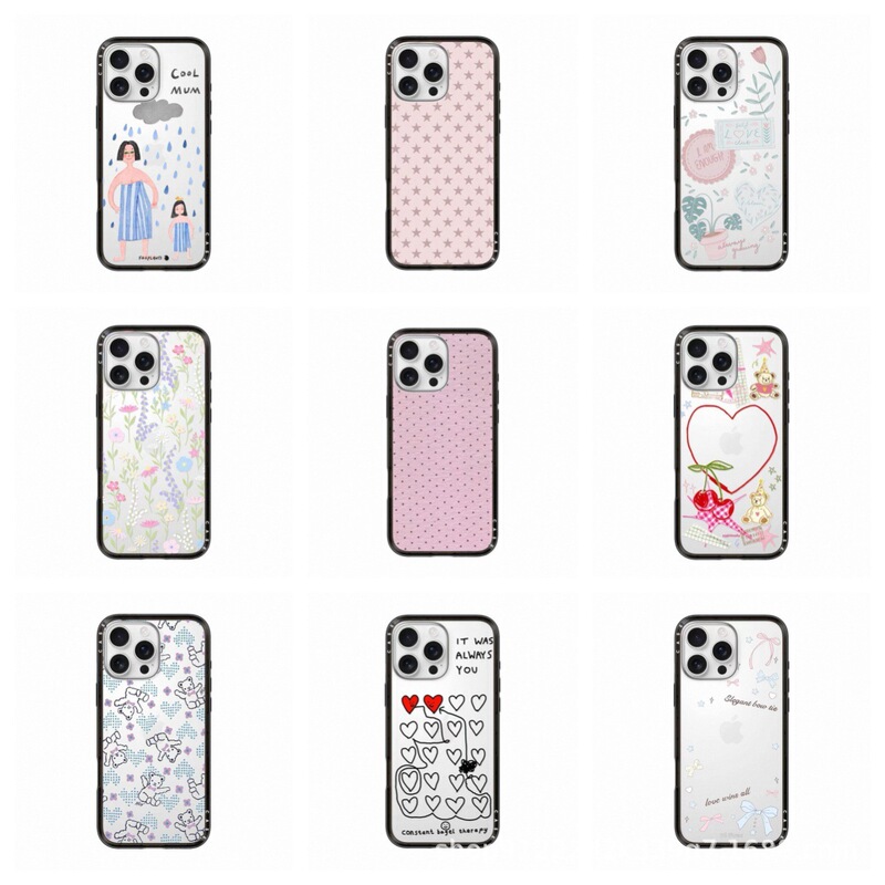 Co-Branded New Case, Strong and Lightweight, Colorful Lucky Star Design, Suitable for Apple 17 Pro Max Phone Case, Transparent 16 Simple Style Co-Branded New Case, Strong and Lightweight, Colorful Lucky Star Design, Suitable for Apple 17 Pro Max Phone Case, Transparent 16 Simple Style