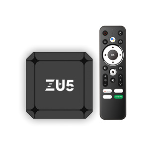 Zu5 Tv Box Network Set-Top Box Universal High-Definition Wireless Video Broadcast Bluetooth Voice Remote Control Atv Box