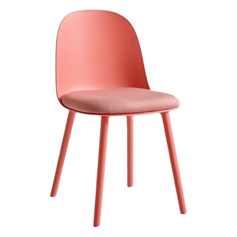 Silla de comedor de plástico para el hogar, desmontable, para sala de estar