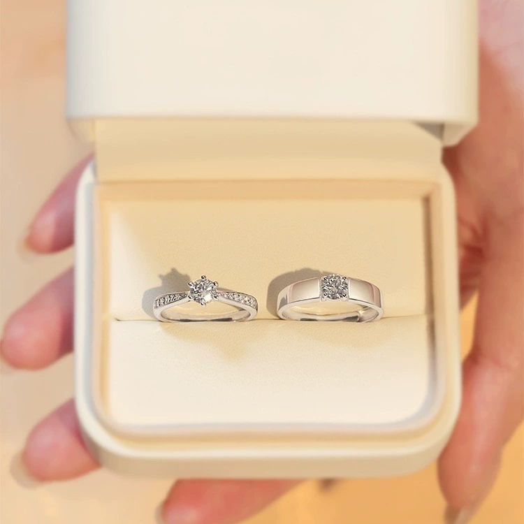 Adjustable wedding ring, city style, for beloved