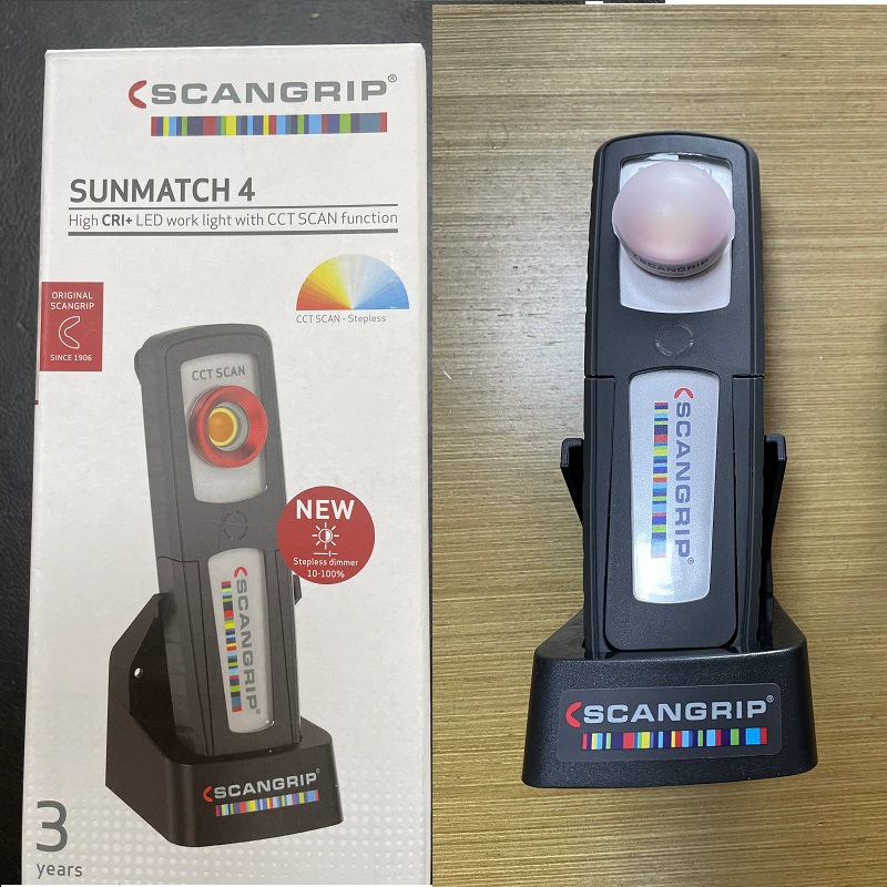 Kenbo Дания SCANGRIP SUNMATCH 4-зарядная ручная цветоразная лампа ловит лампу 035657