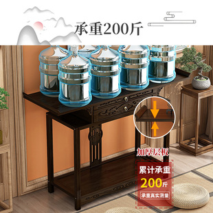 New Chinese Style Worship Table Solid Wooden Home-use Scense Table Rural Living Room Ninja Cabinet Shrine Ye Guan Gong Worship New Style