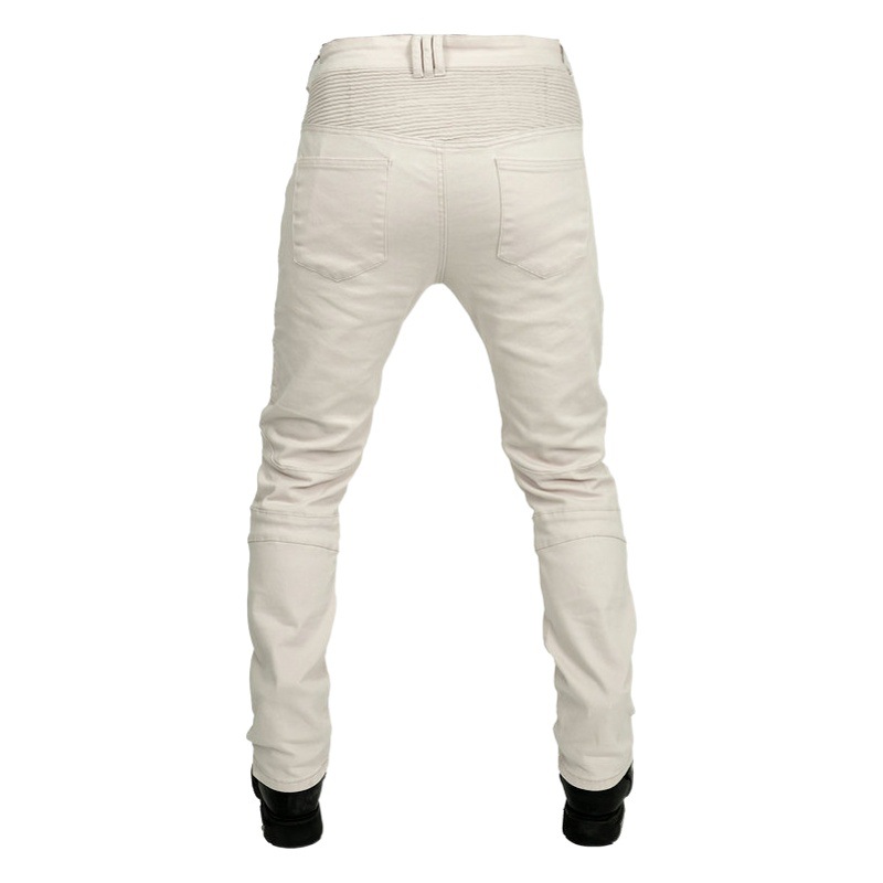 Volero motocicleta carreras Caballero recto jeans gota-resistente pantalones retro motocicleta carreras montar Pantalones