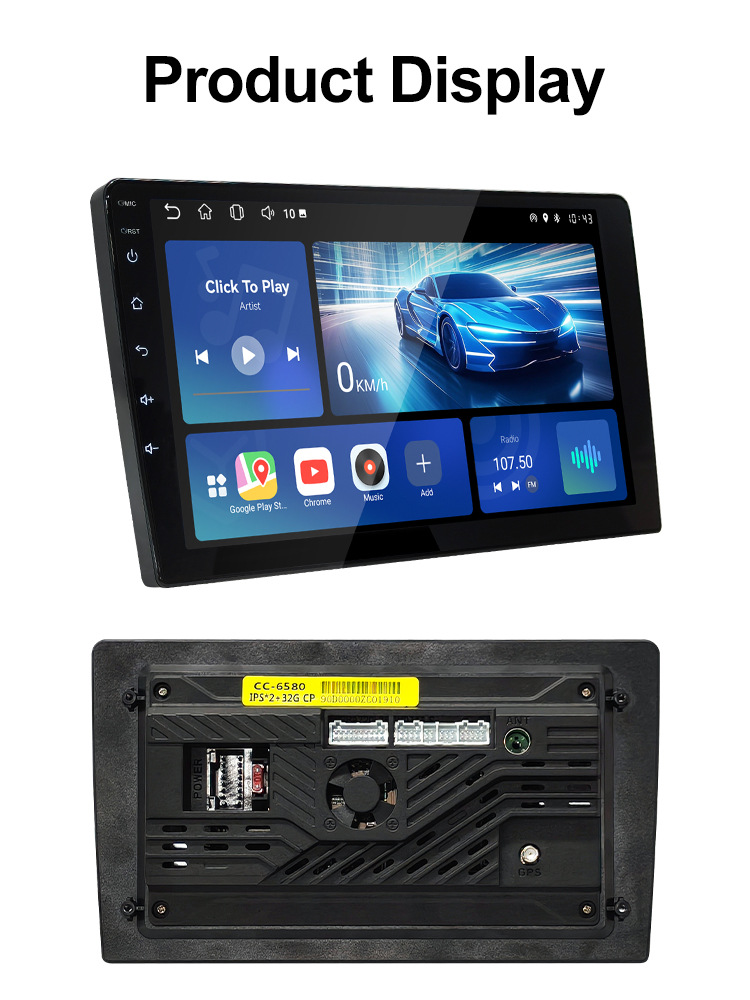 Cross-Border 7inch 9inch 10inch Android Universal Car Navigation Large Screen Device Carplay Car Player Navigation