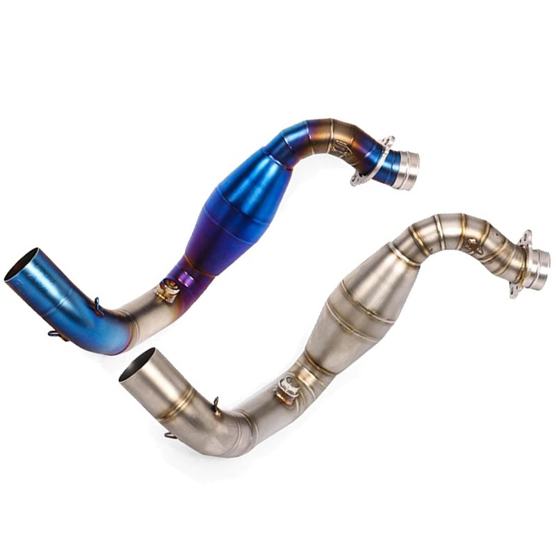 Motorcycle modified exhaust pipe front section G310GS modified stainless steel front section elbow G 310R G310R