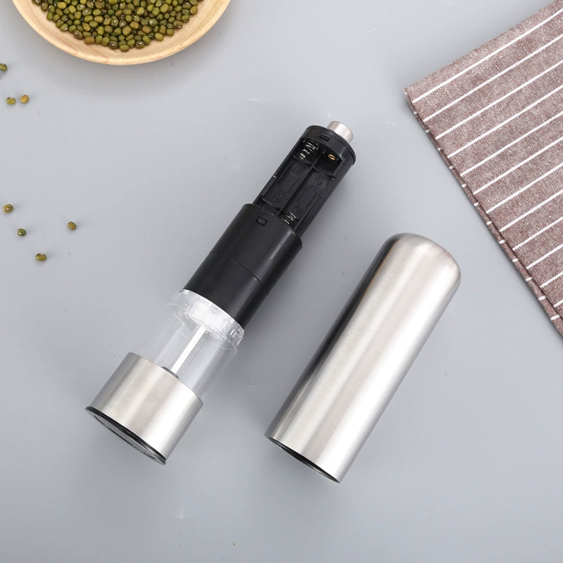Соль и перец grinder (Xiangzhu Shangbo) нержавеющая сталь, керамическое ядро для перемалывания, варианты с круглой/короткой головкой