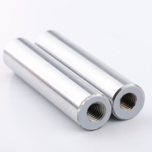 厂家直销来图来样大小加工定制高品质精密内螺纹镀铬棒软硬轴光轴