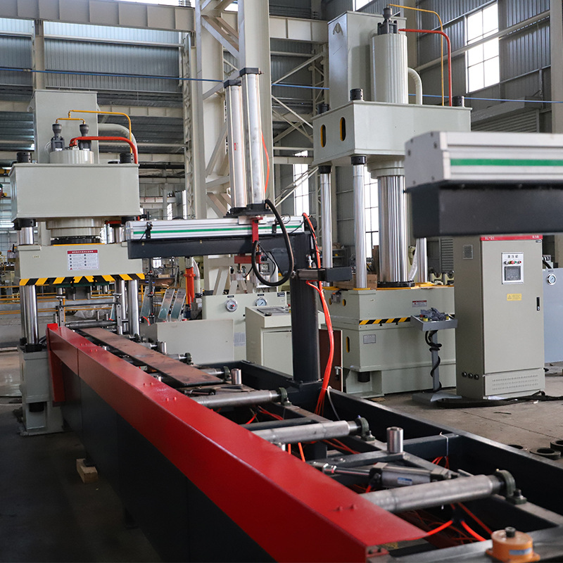 沃达重工定做YQ32-400吨四柱液压机 矿用锚杆托盘拉伸液压机