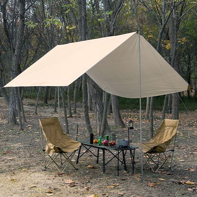 Camping Canopy Tent Outdoor Tent Portable Camping Sun Protection Rainproof Thickened Uv-Resistant Sunshade Shelter