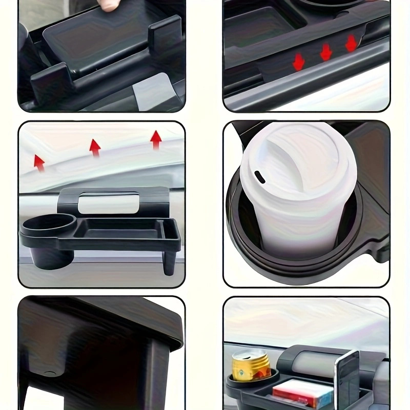 New Car Cup Holder Multifunctional Storage Box Car Door Side Hanging Storage Box Mobile Phone Storage Box Water Cup Holder