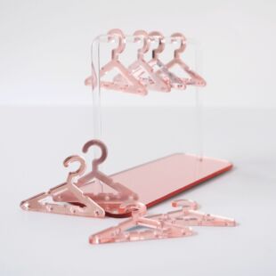 Cross-border Hanging Personalized Earring Rack Acrylic Jewelry Hanger Type Earrings Earrings Multi-layer Storage Display Rack