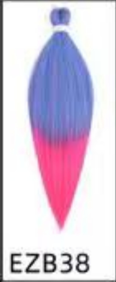 EZ color pelucas grandes trenzas pre estiradas crochet trenzas pre estiradas africanas trenzas sucias