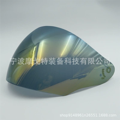Motorcycle Face Shield, Dəbilqə (Kaska) aksesuarları - of508-electroplated-gold