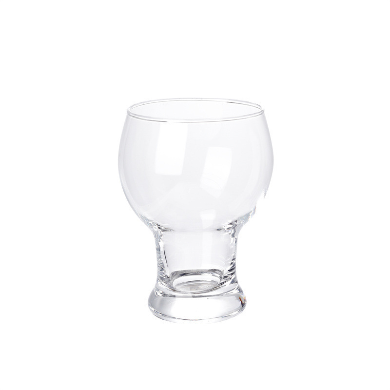 Inswind caricatura encantadora taza de agua de vidrio creativa coreana taza de cerveza artesanal taza de vidrio de oso personalizado