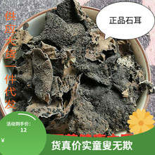 野生岩耳张家界石耳干货山珍岩菇炖土鸡2至8cm半斤自摘野生菌石菇