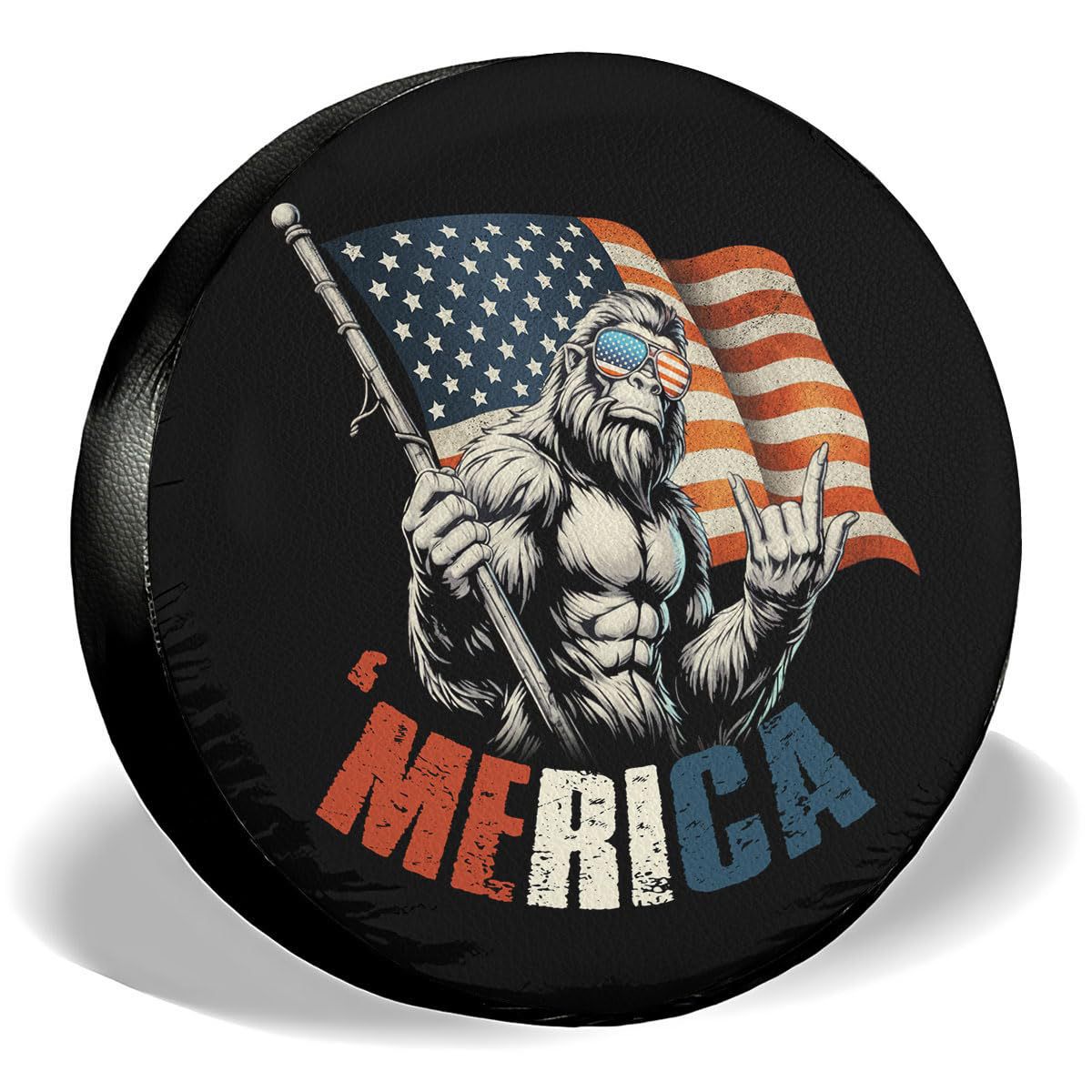 Amazon Bigfoot Cat Spare Tire Cover Tire Dust Cover Tire Protective Cover 14-18inch Dropshipping