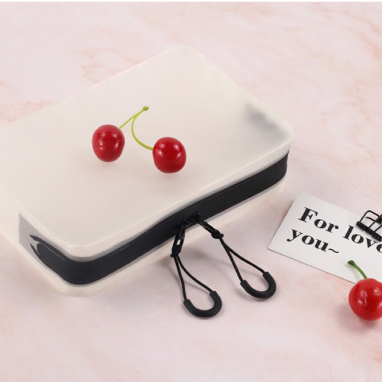 Tpu Transparent Cosmetics Bag Wash Travel Cosmetics Handbag Translucent Large Capacity Eva Cosmetic Bag Cosmetics Bag