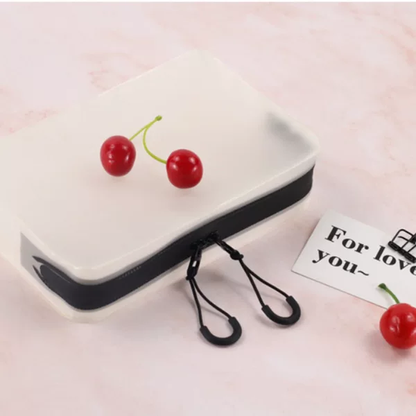 Tpu Transparent Cosmetics Bag Wash Travel Cosmetics Handbag Translucent Large Capacity Eva Cosmetic Bag Cosmetics Bag