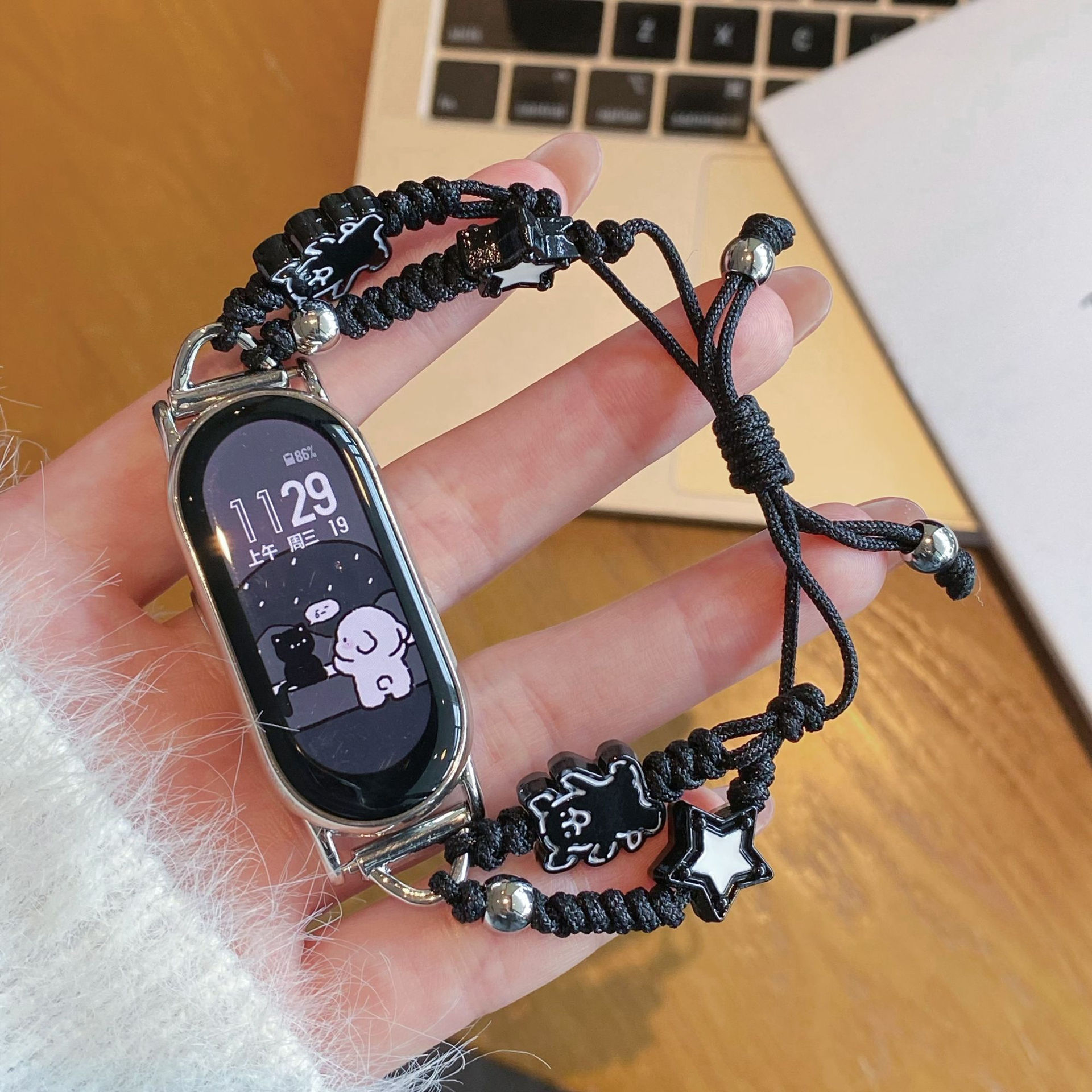 Cute puppy suitable for Xiaomi bracelet 9/8 watch strap summer…