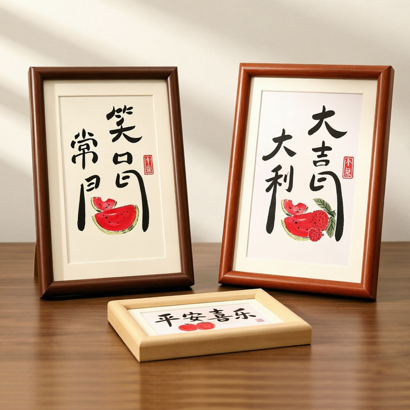New Chinese Style 6inch Arc-Shaped Solid Wood Picture Frame Empty Frame 7810inch A4 Three-Dimensional Ornament Calligraphy Mounting Decorative Picture Frame Display Stand New Chinese Style 6inch Arc-Shaped Solid Wood Picture Frame Empty Frame 7810inch A4 Three-Dimensional Ornament Calligraphy Mounting Decorative Picture Frame Display Stand