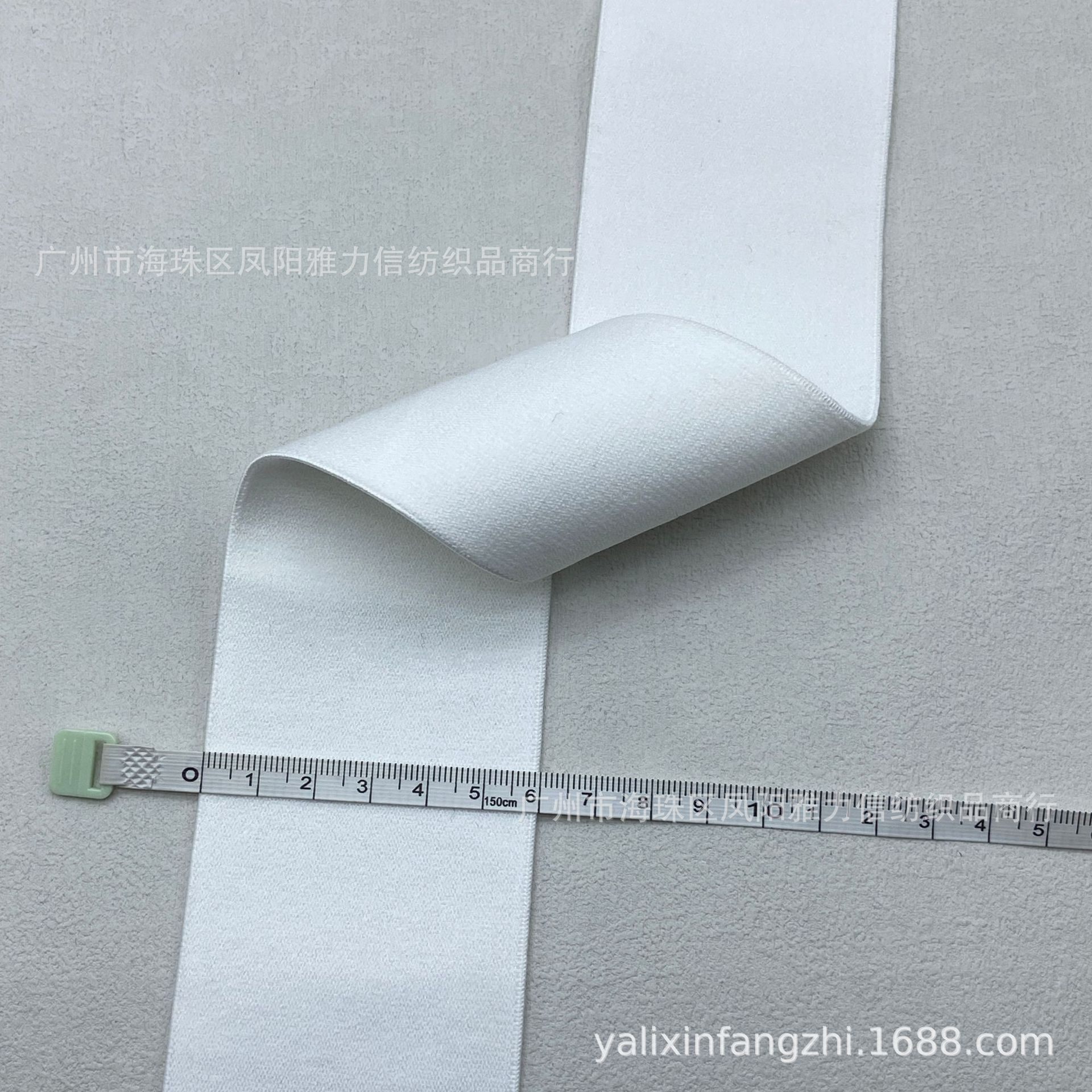 Fabricante spot engrosamiento color puro banda elástico de alta elasticidad de grano liso suave para la piel banda elástica de la cintura de terciopelo de doble cara