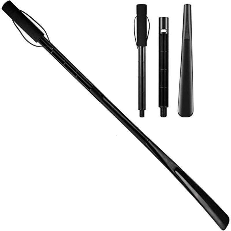 H8701 代发速卖通跨境新款鞋拔长柄鞋拔 30 长塑料鞋拔