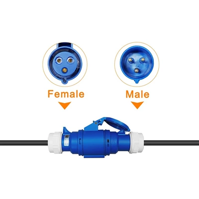 Female Adapter 32A Single-Phase – Elektrikli avtomobil şarj cihazları