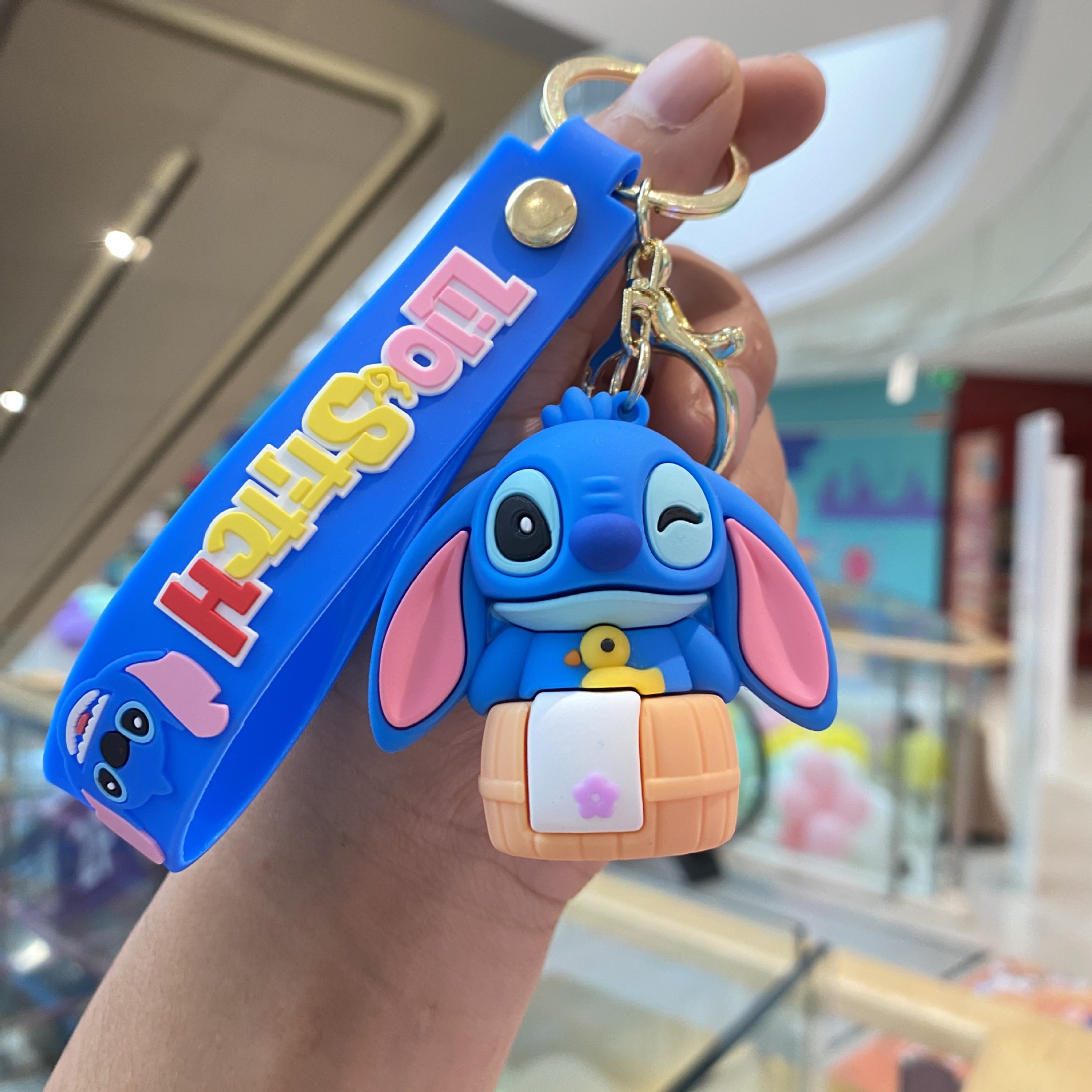 Cruz-frontera puntada llavero lindo puntada muñeca bolsa colgante coche muñeca máquina pequeño regalo al por mayor