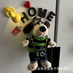 H-store番手犬冷蔵庫貼りマグネットins公仔創意マグネット装飾洞板寮鉄箱鉄門