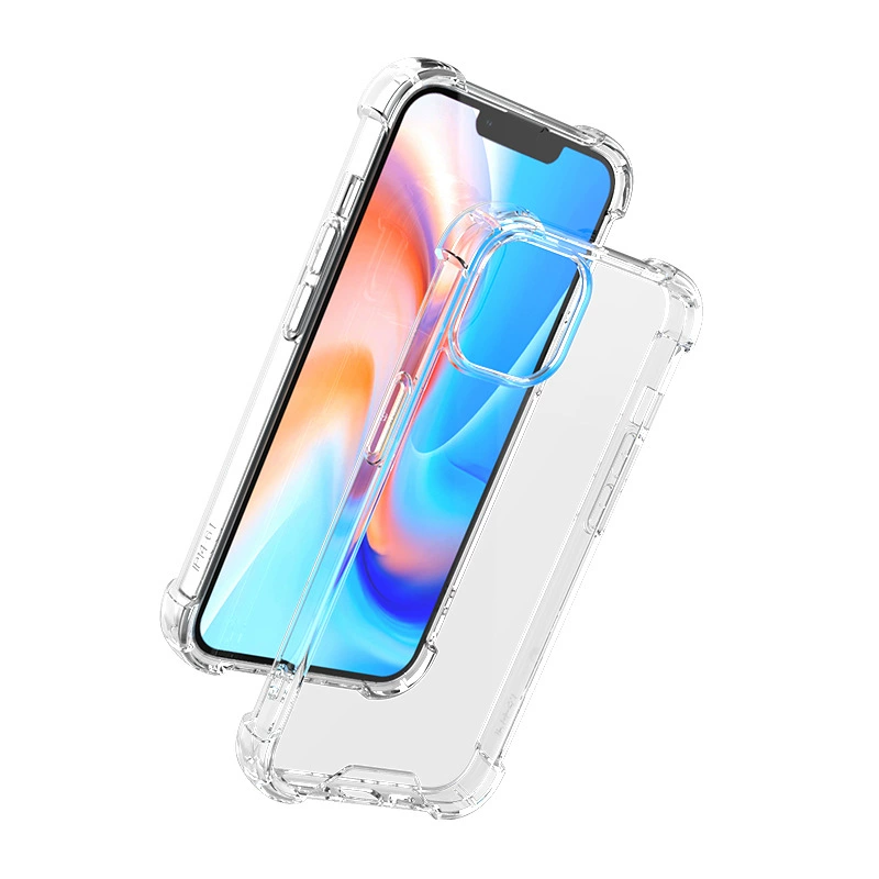 Для Apple 15 Подушка безопасности Anti-drop 13Pro Чехол для телефона Прозрачный защитный чехол с защитой от падения Акрил