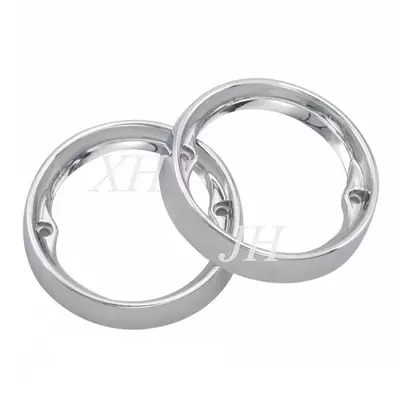 for Harley Glide, Dəbilqə (Kaska) aksesuarları - full-plating-lamp-ring