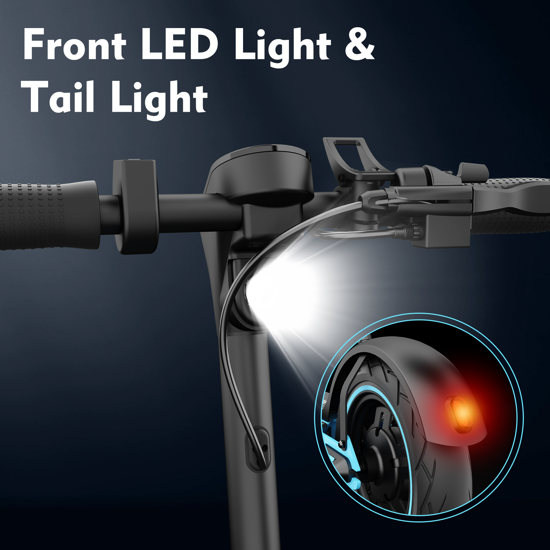 Electric Scooter Foldable 10inch Overseas Warehouse Wholesale High-Power Adult Mobility Scooter