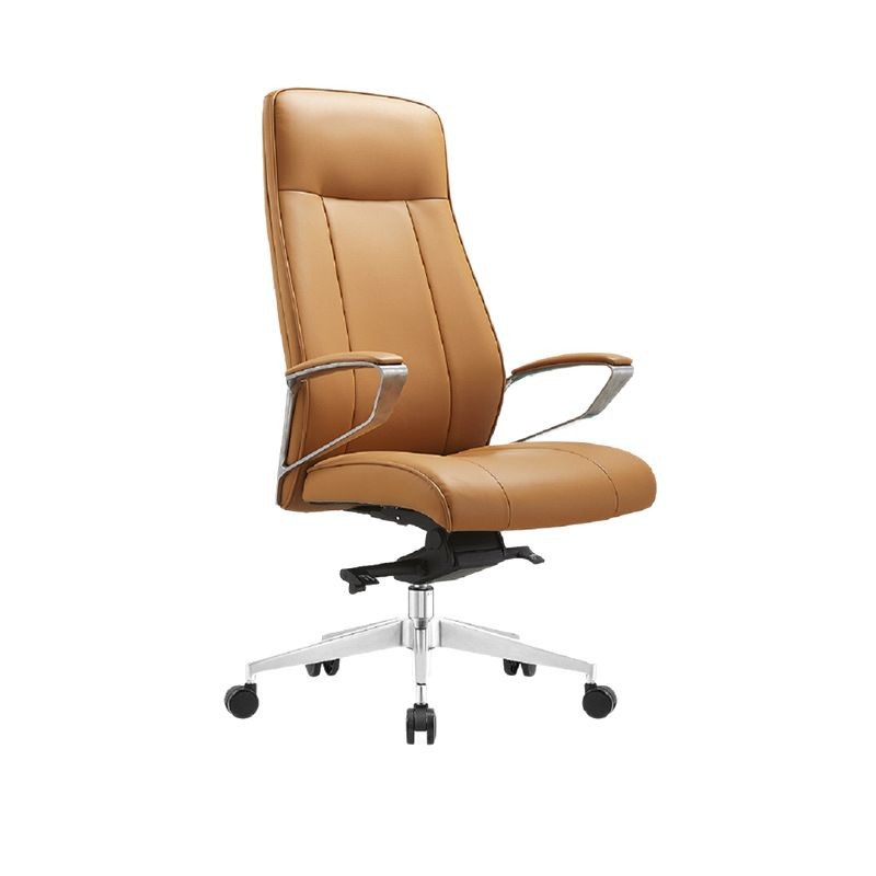 Silla de oficina italiana silla de recepción moderna silla giratoria de cuero silla de conferencia silla de computadora de alta calidad