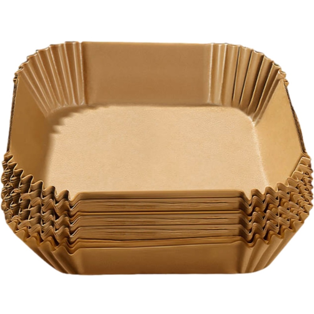 20cm30cm quick discharge oil paper paper plate oil paper air fryer tin foil box with lid air fryer special paper wholesale