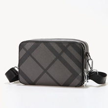 新款男士手拿包便携商务单肩包大容量高级手提单肩通勤百搭斜挎包