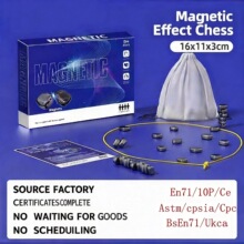 跨境正版磁力感应棋踩雷益智磁性对战棋子亲子互动专注力游戏玩具