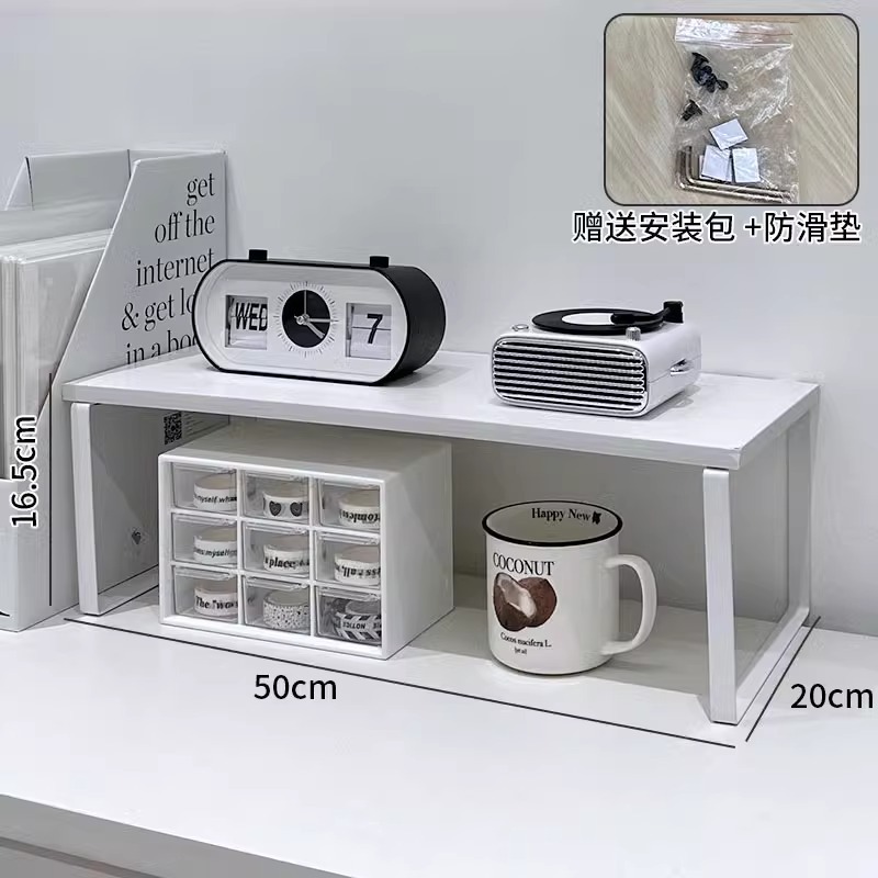톨 모델 50X20X16.2cm 화이트 + 화이트 프레임
