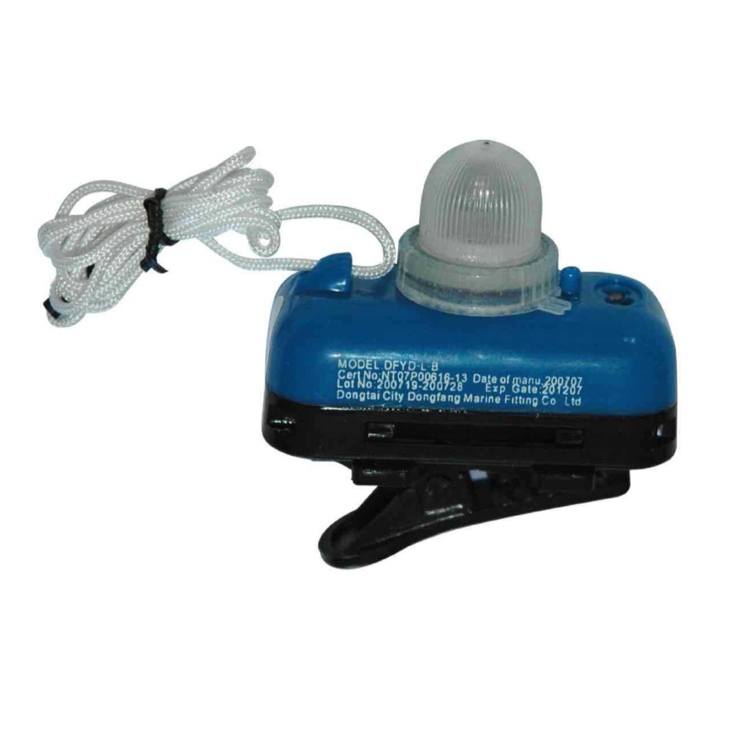 锂电池救生衣灯 丹麦救生衣灯 DFYD-L-B救生衣灯 丹麦灯厂家批发